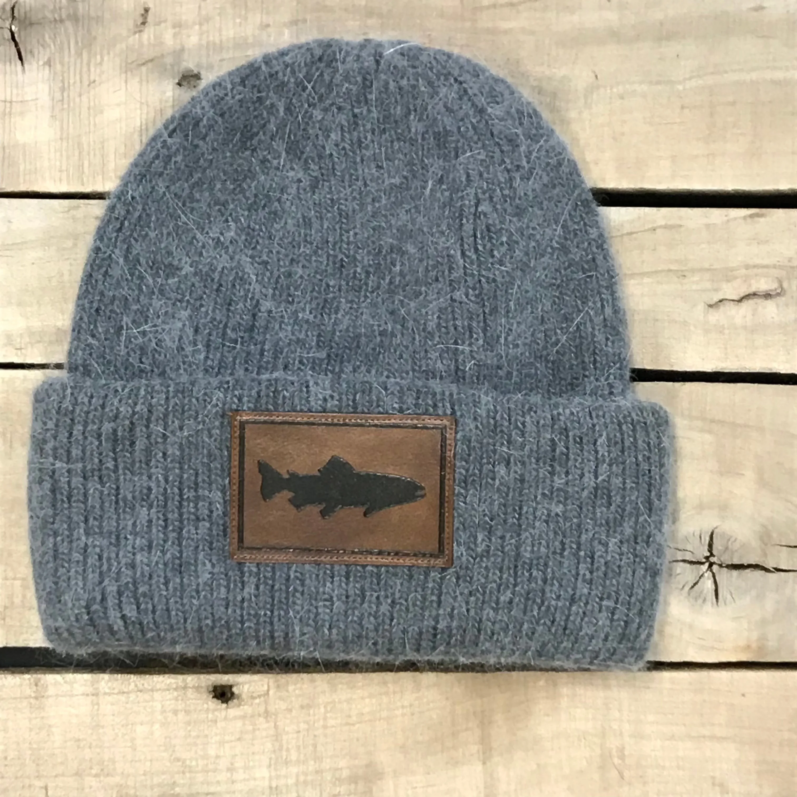 Fuzzy Beanie - Single Salmon