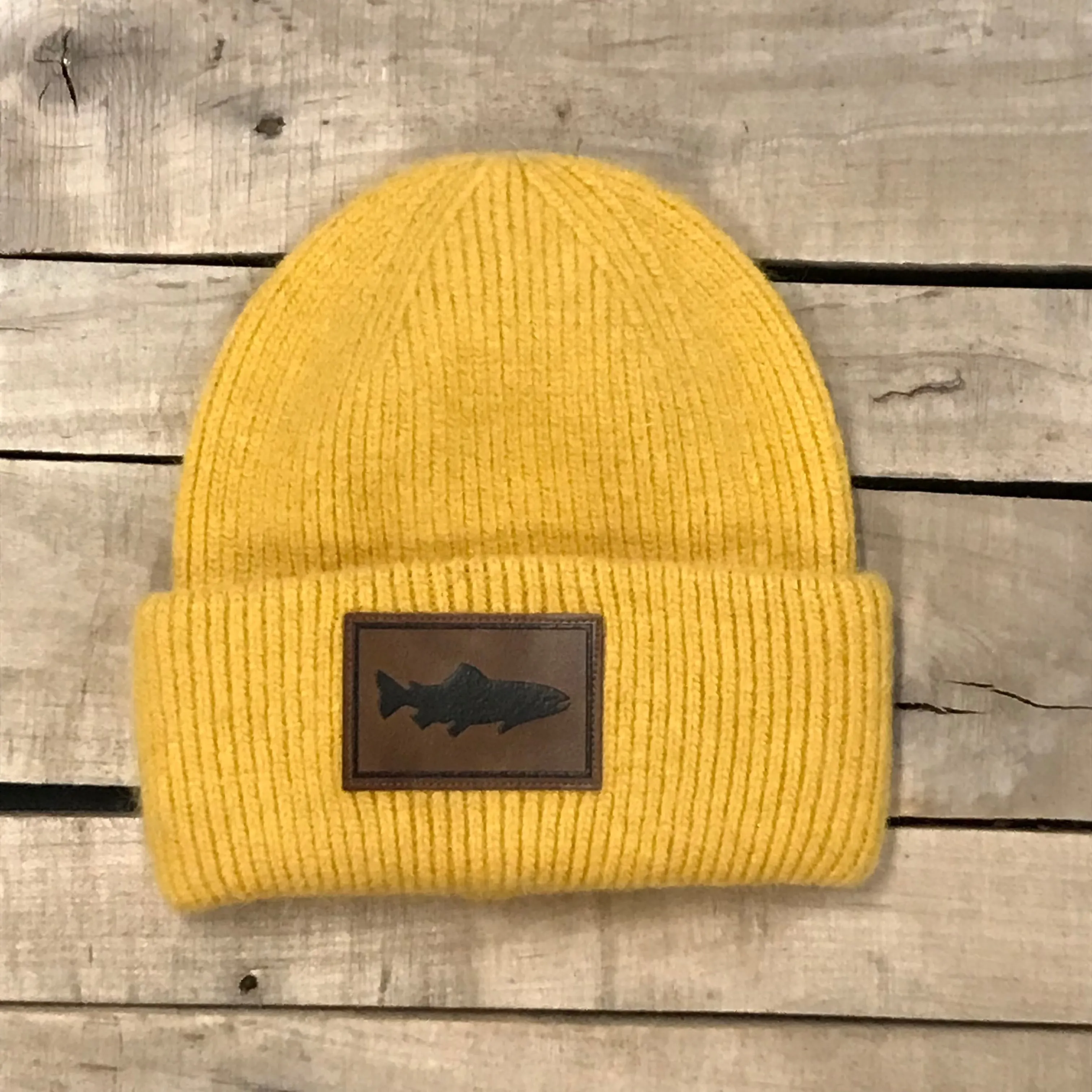 Fuzzy Beanie - Single Salmon