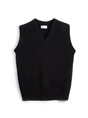 Graves V Neck Vest Bryant Navy