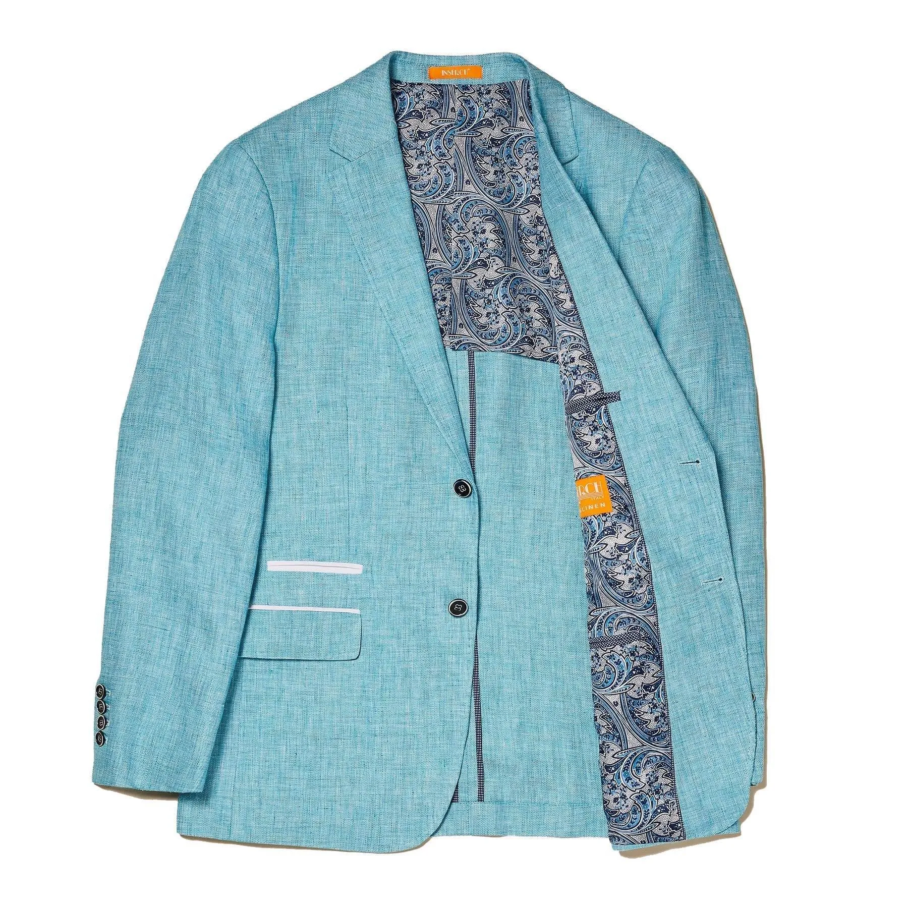 Inserch  Aqua Linen Sport Coat