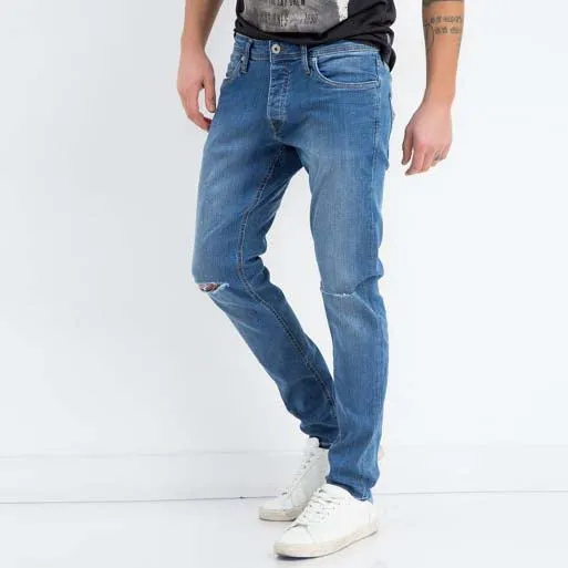 JACK&JONES - Men 'Blue' Slim Skinny Stretchable Jeans J&J995