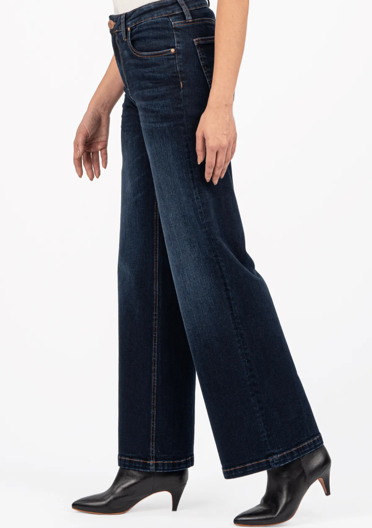 Jean High Rise Wide Leg Clean-Fortitude