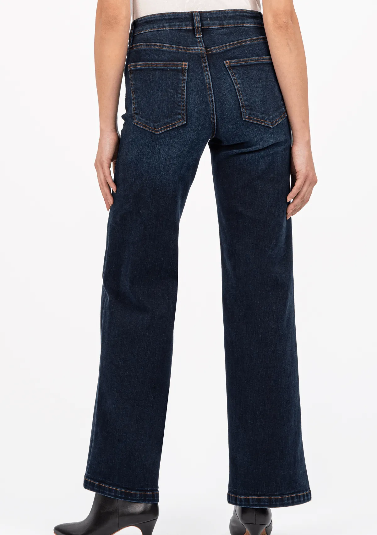 Jean High Rise Wide Leg Clean-Fortitude