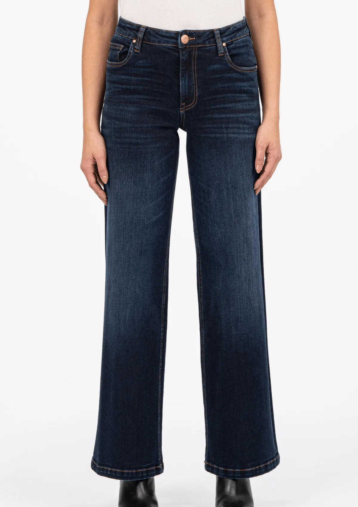 Jean High Rise Wide Leg Clean-Fortitude