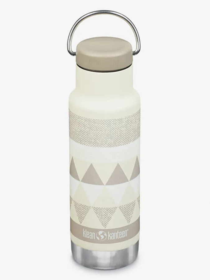 Klean Kanteen Vacuum Insulated 12oz (355ml) Classic Bottle With Loop Cap