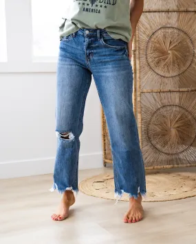 Lovervet Lucy Distressed Dad Jeans