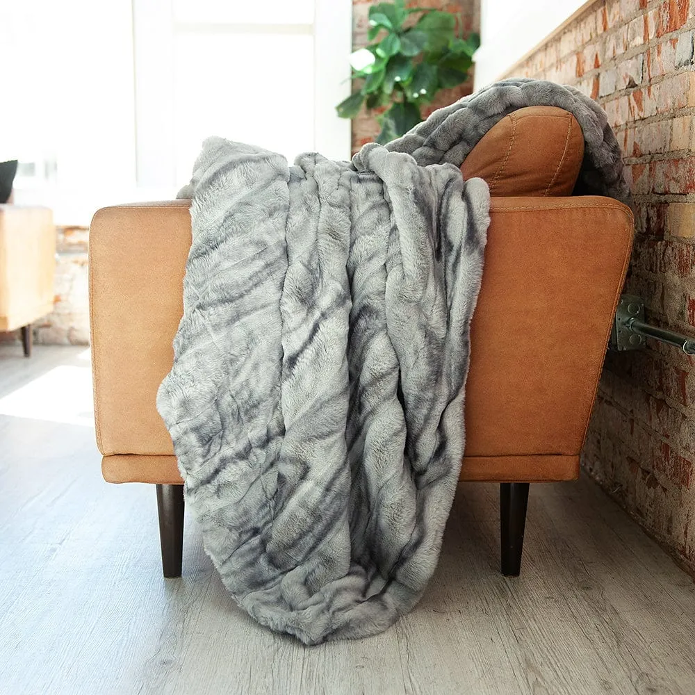 Marble Pewter Blanket