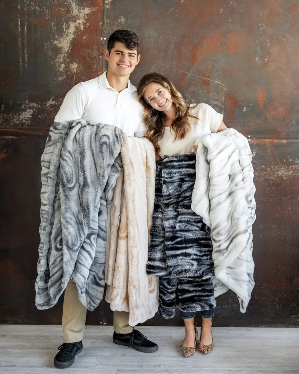 Marble Pewter Blanket