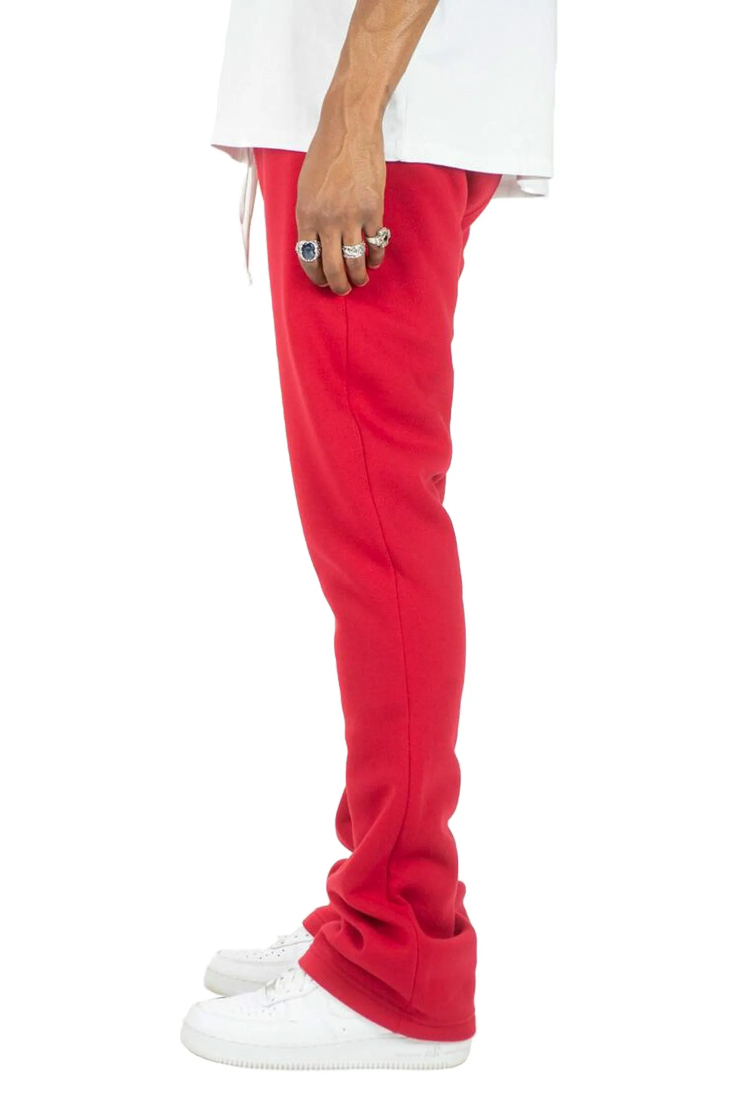 Men's Fleece Stacked Fit Sweat Pants (New Colorways)