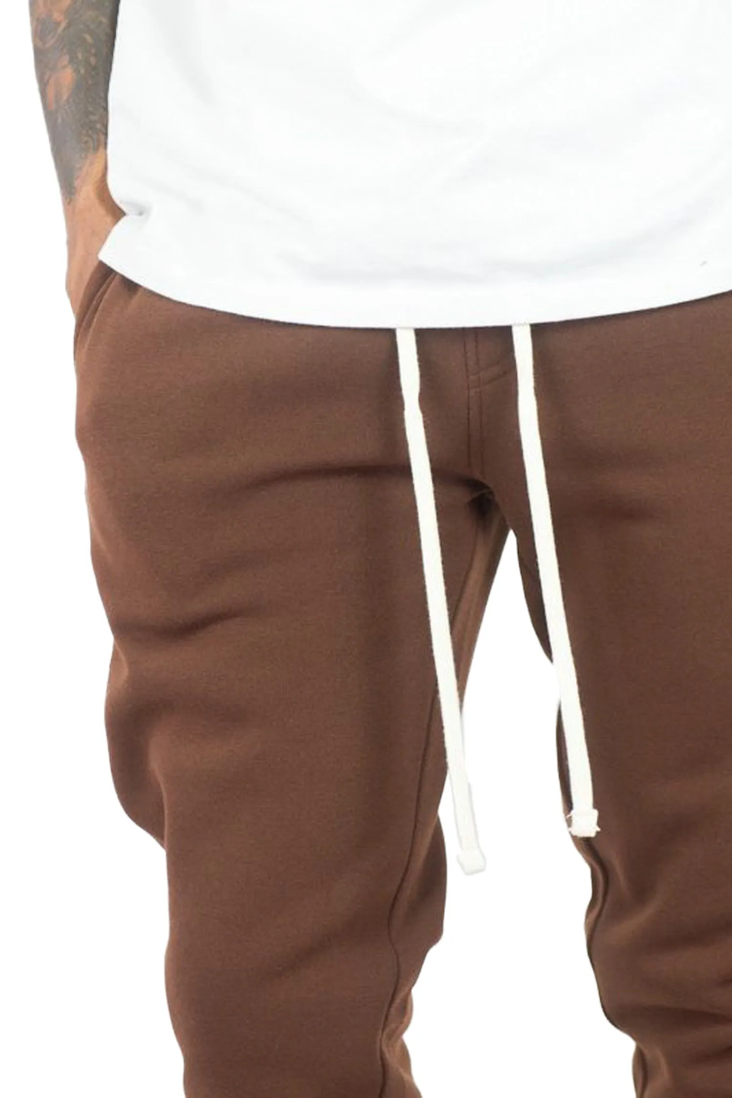 Men's Fleece Stacked Fit Sweat Pants (New Colorways)