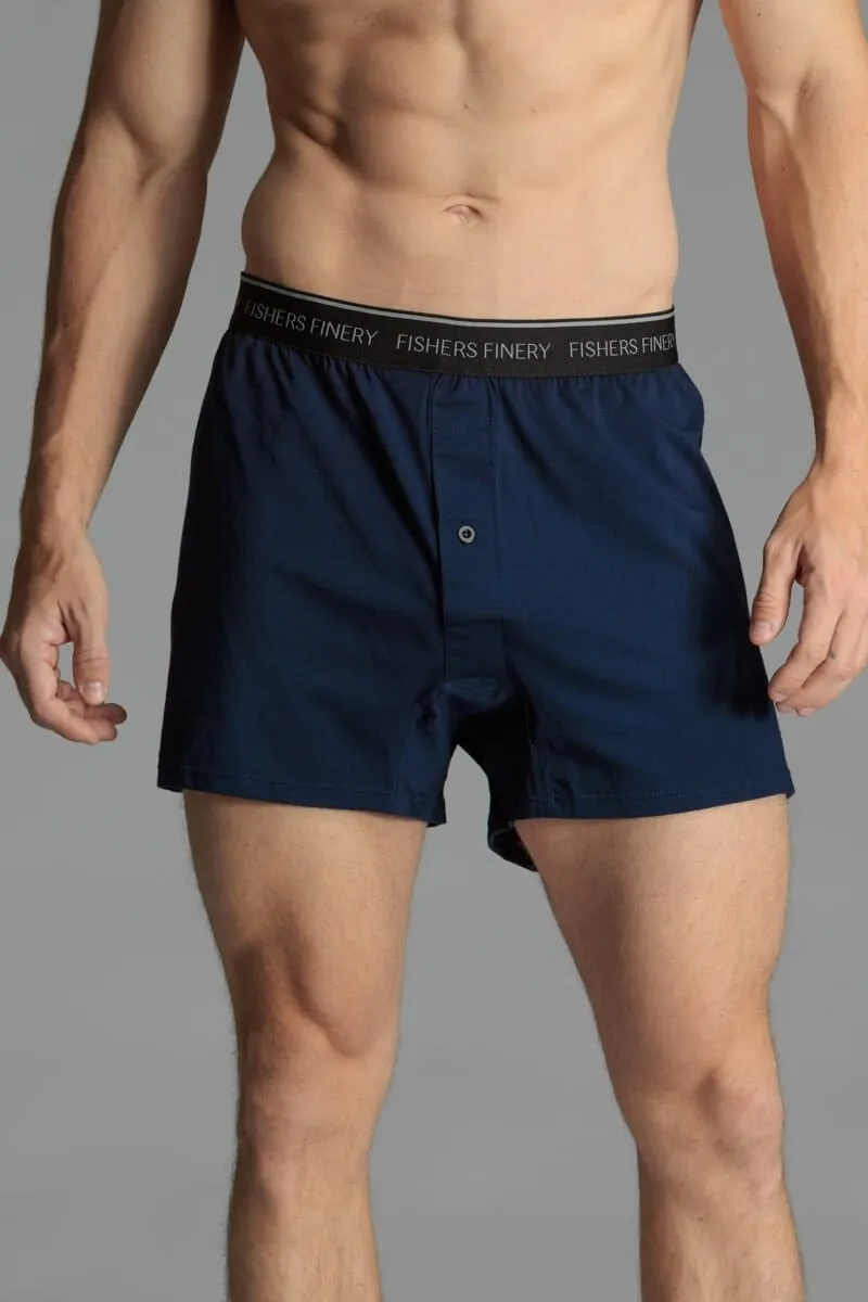 Men's Relaxed Fit Soft Knit Boxer - Multi Pack Options