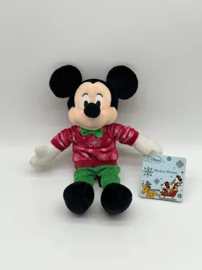 Mickey Mouse Christmas Plush Small