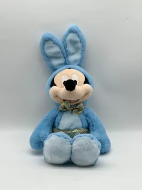 Mickey Mouse Easter Bunny Blue Plush Large