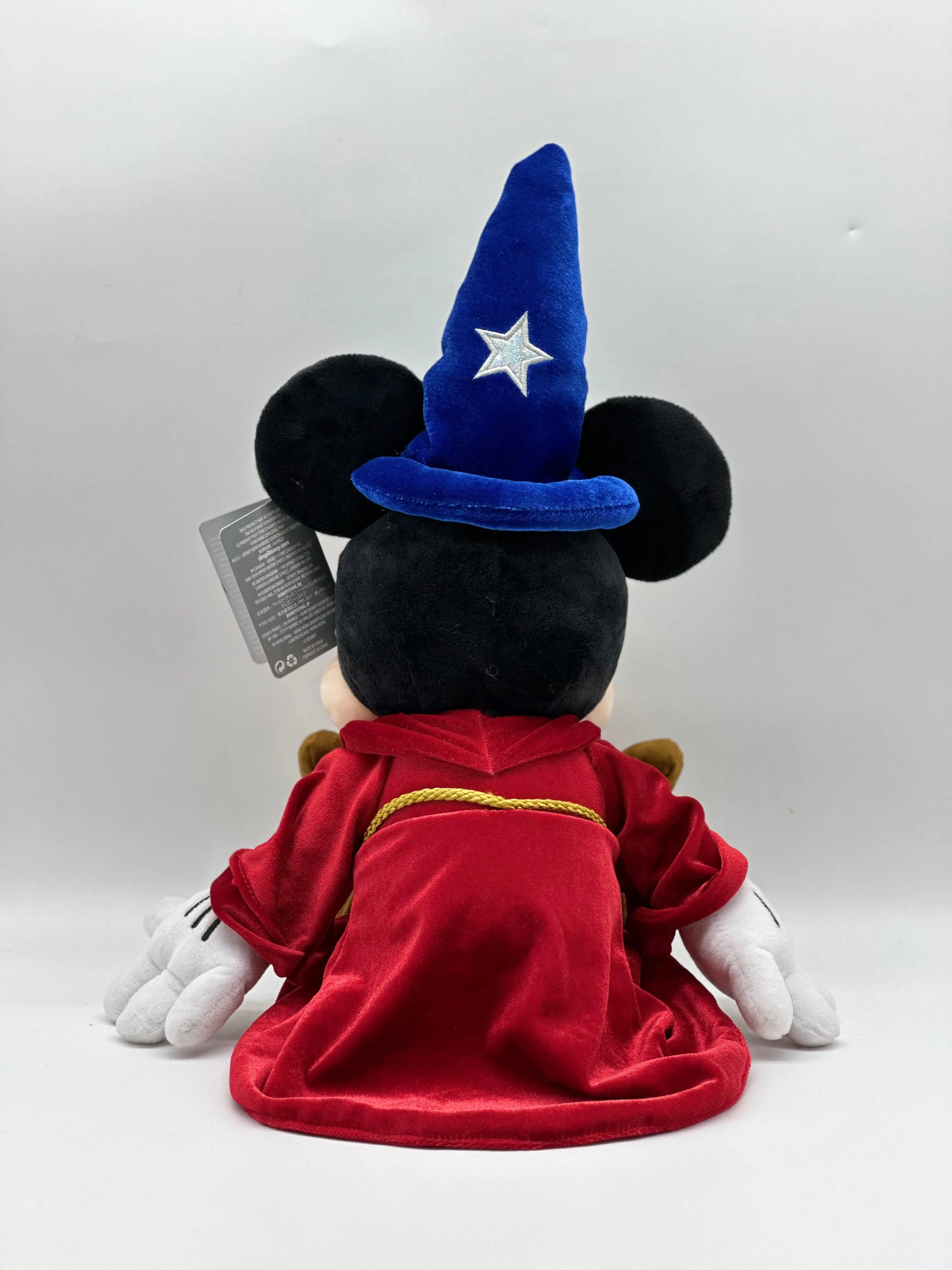 Mickey Mouse Sorcerer Fantasia Plush Large