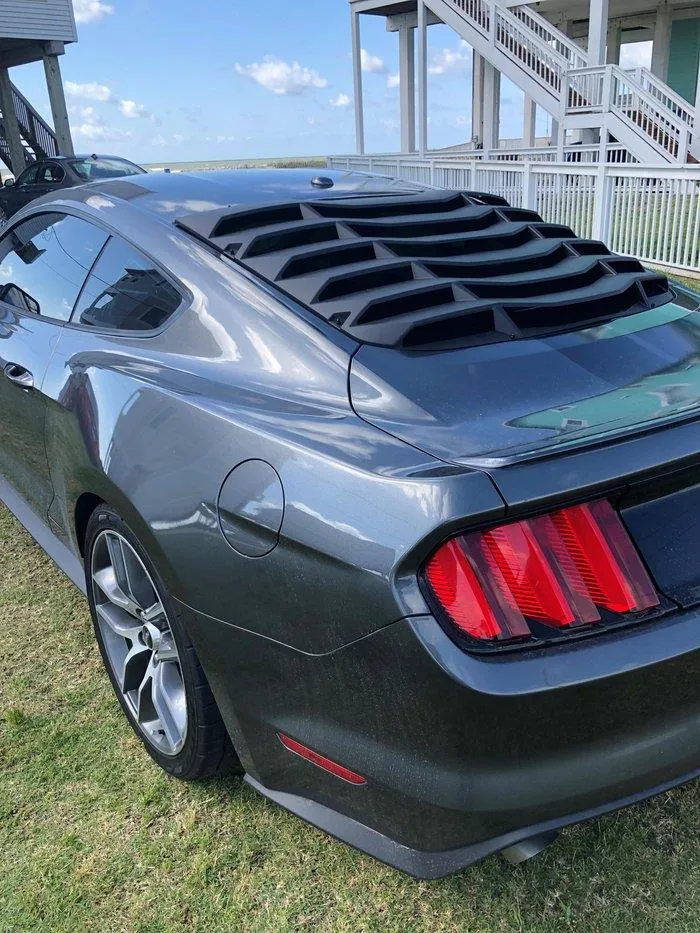 MP Concepts Mustang S550 Rear Window Louvers 2015 