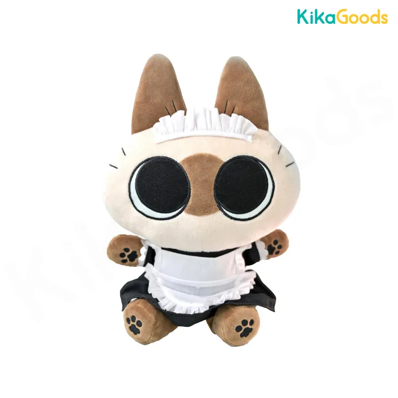 Nobeko Azukisan's Cafeteria Ver.2 Sitting Maid Plush Toy【Shipped in Aug./Sept. 2024】