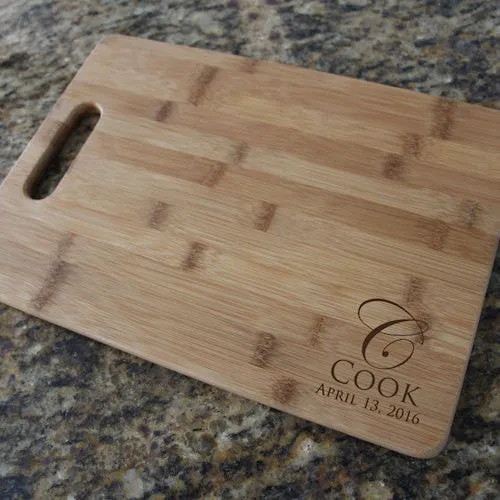 Personalized Cutting Boards - Bamboo