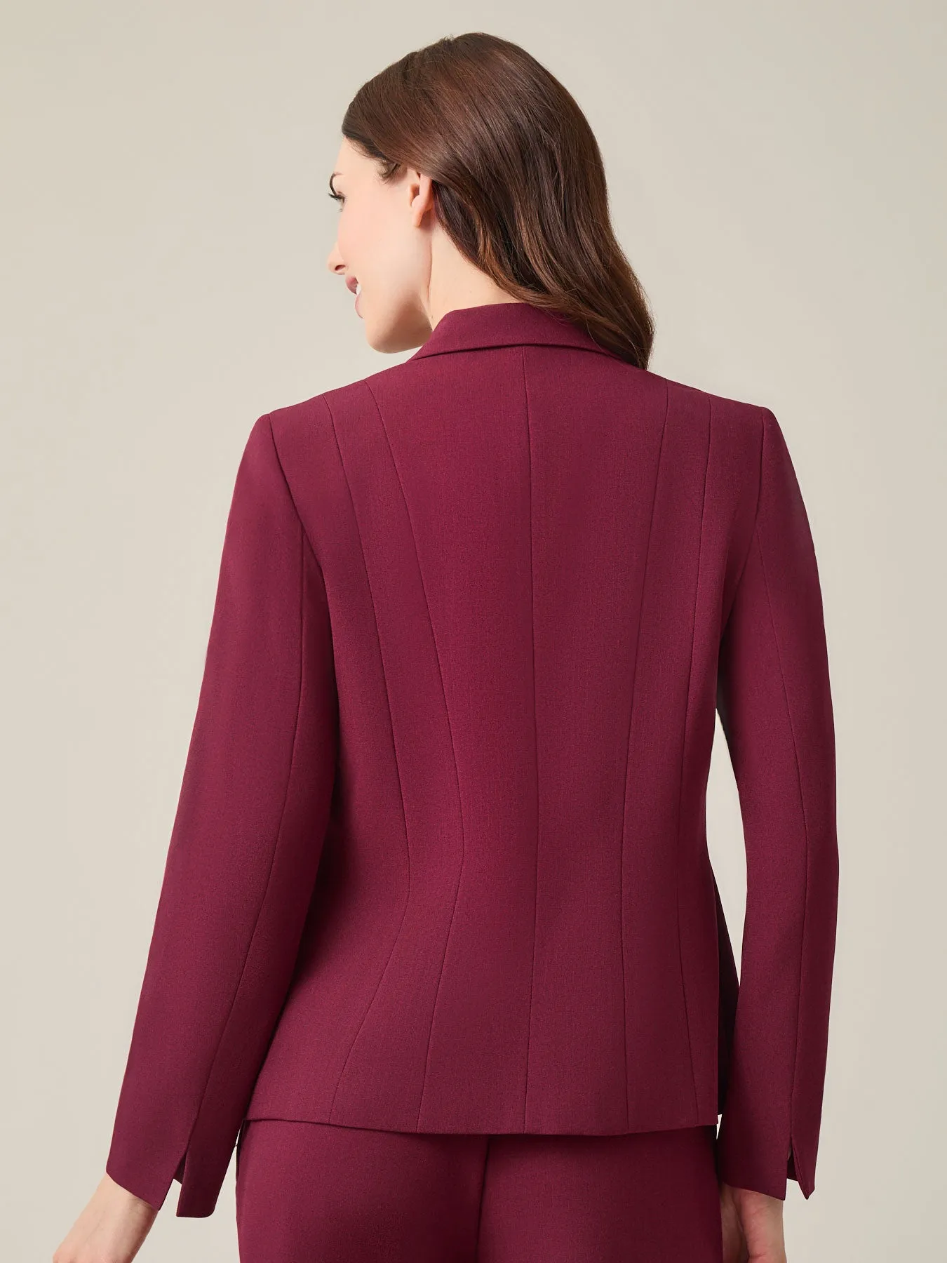 Petite Holly Jacket, Iconic Stretch Crepe