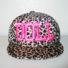 PLUSH LEOPARD DOLLCULT SNAPBACK