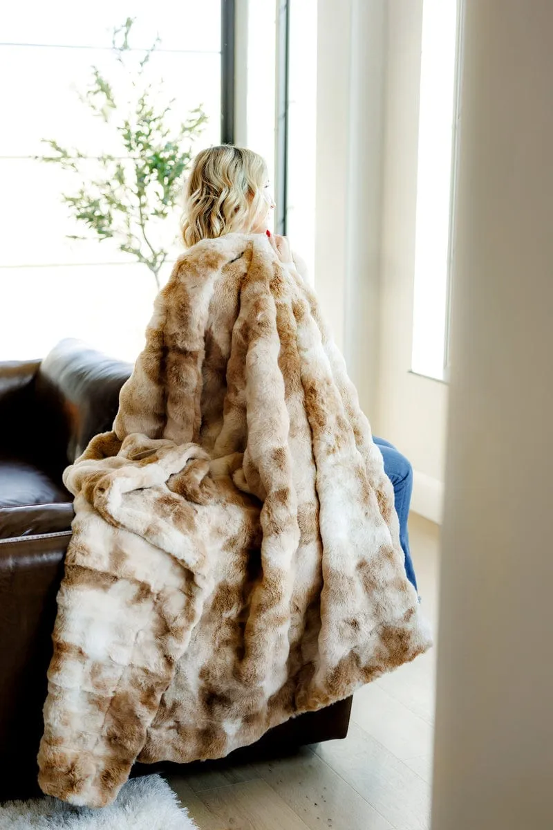 Premium Cloud Warm Bourbon Blanket