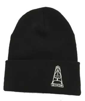 "HOG" Black Oil Rig Beanie