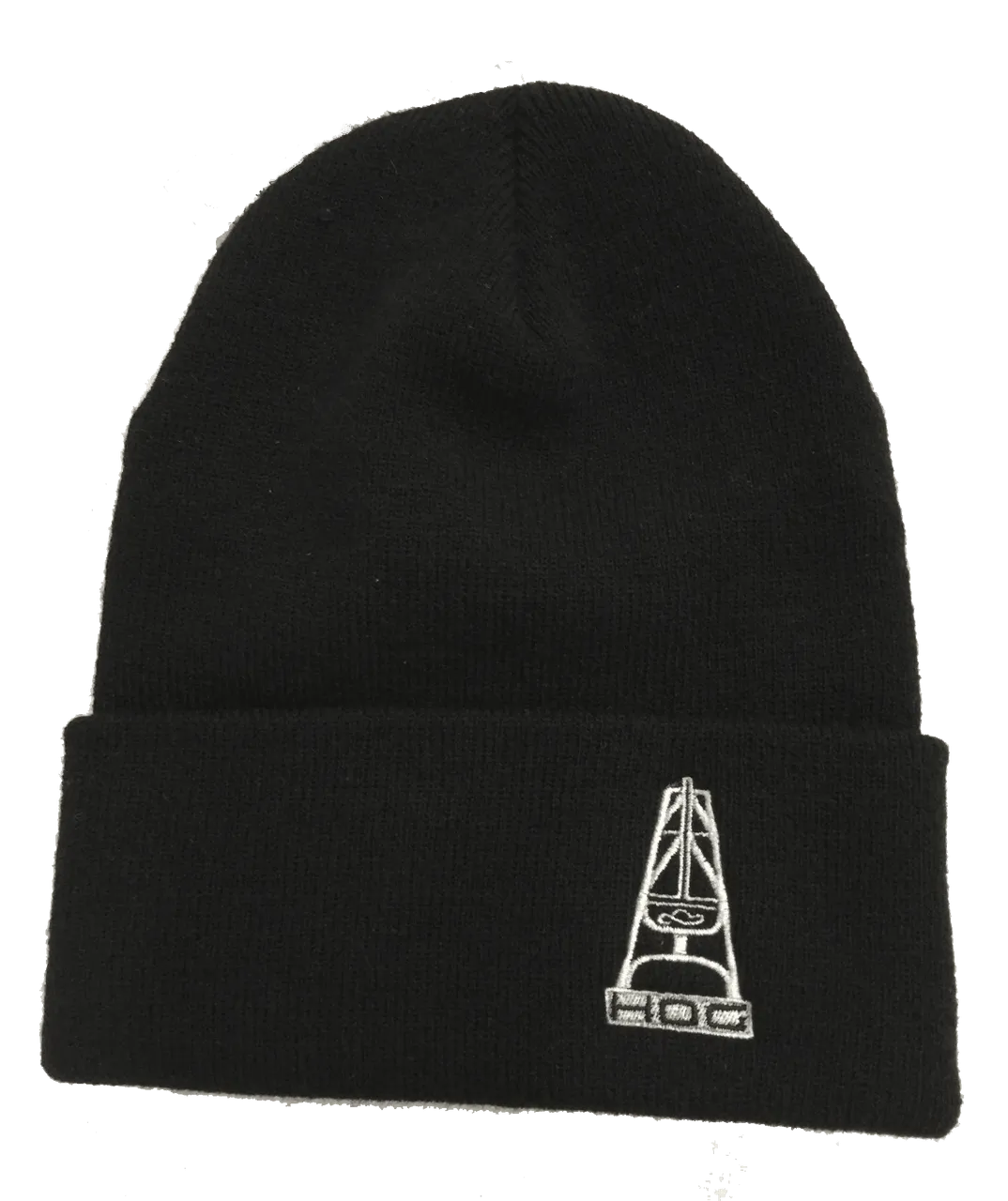 "HOG" Black Oil Rig Beanie