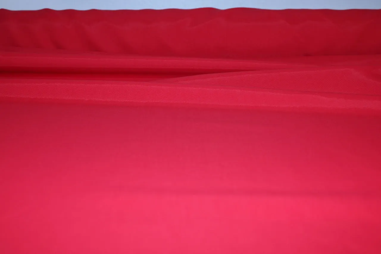 Raincoating Taffeta - True Red