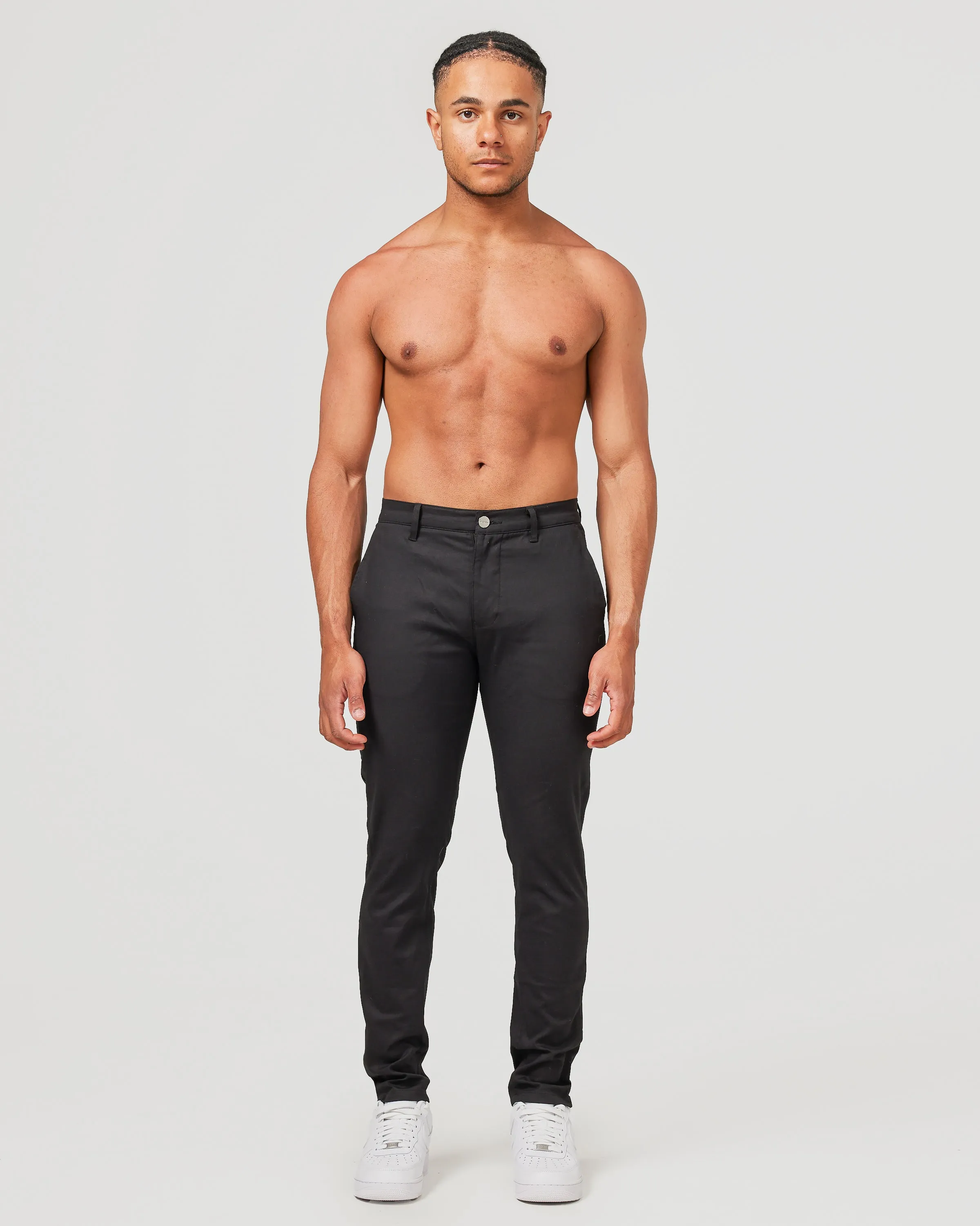 Slim Fit Chino - Black