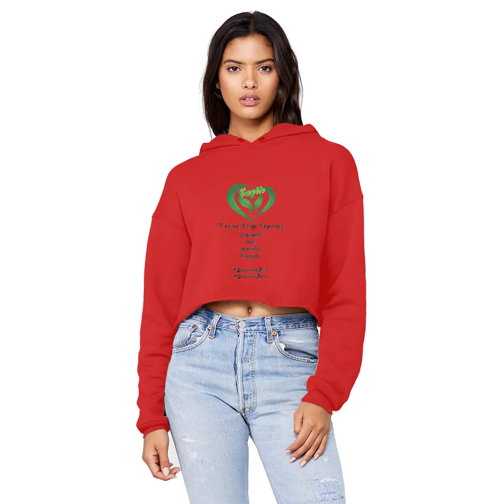 SMF Earth Gang Unisex Cropped Hoodie