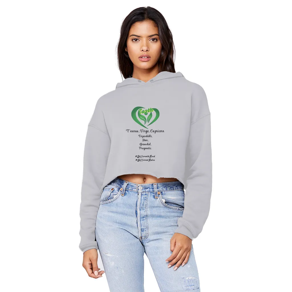 SMF Earth Gang Unisex Cropped Hoodie