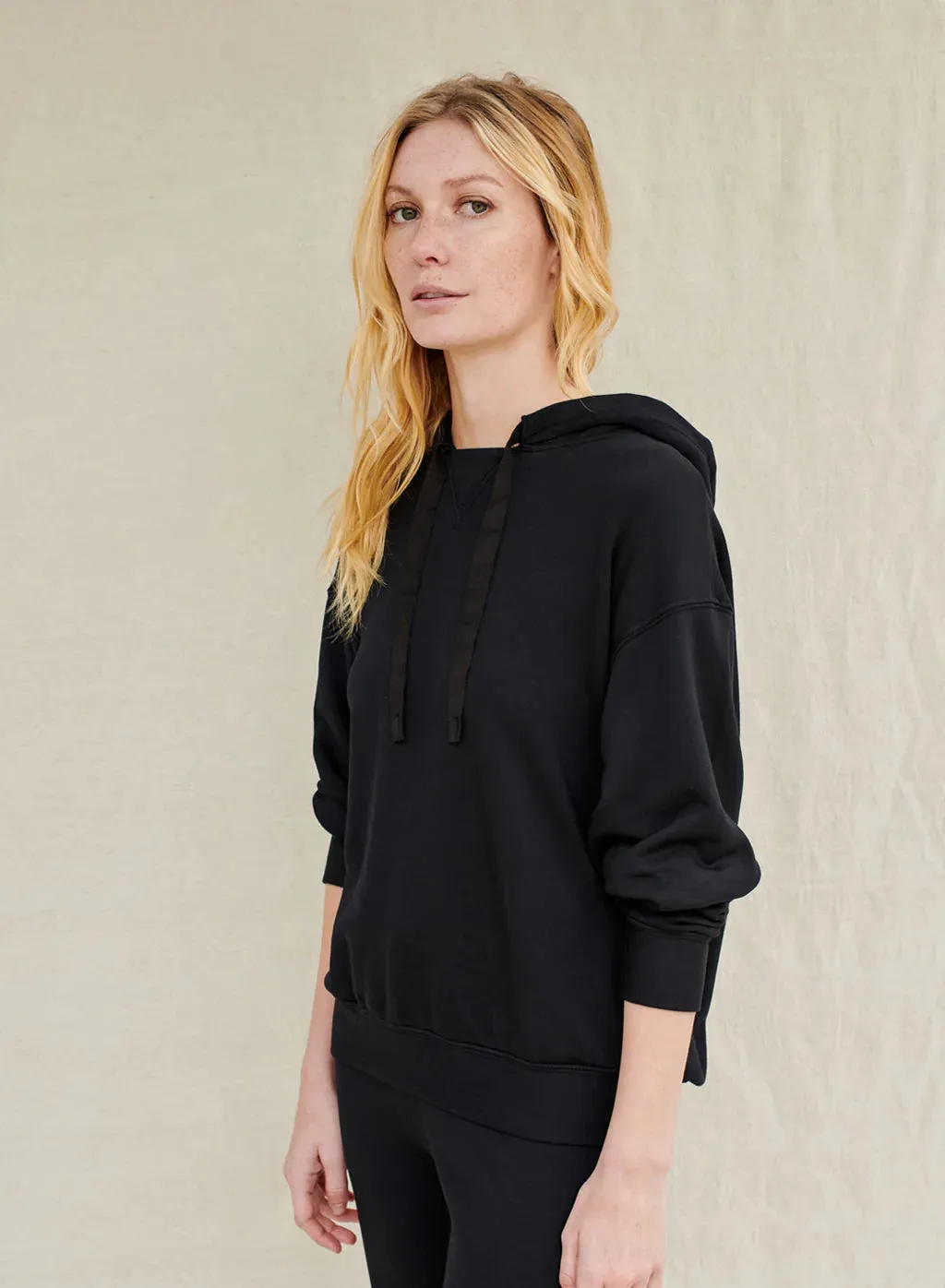 Stateside Women's Softest Fleece Hoodie - Black