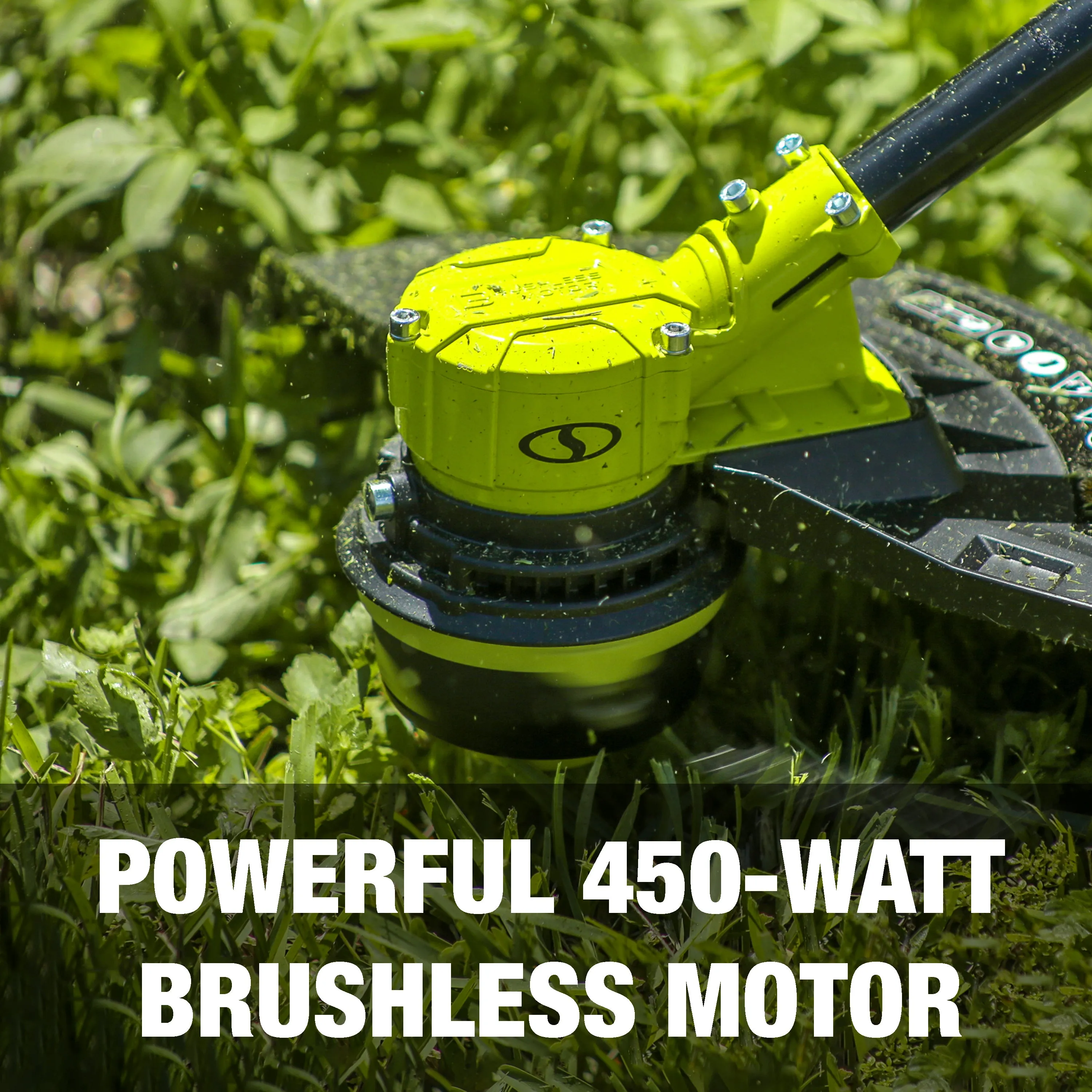 Sun Joe 24V-ST14B-CT 24-Volt IONMAX Cordless Dual Line String Trimmer | 14-Inch | Tool Only