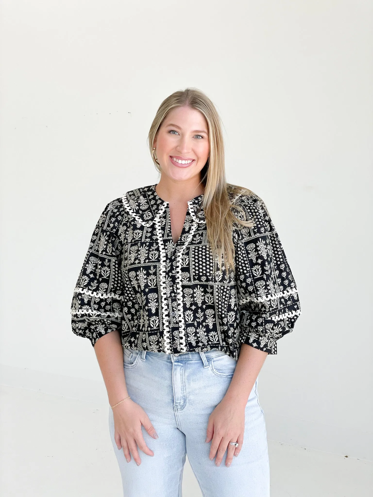 Susie Floral Blouse