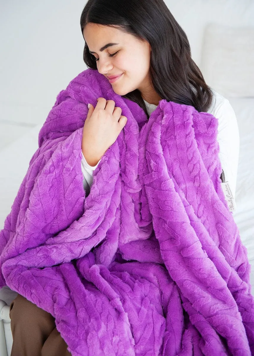 Sweater Bright Hyacinth Blanket