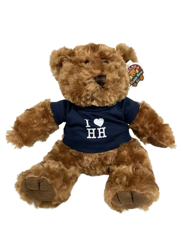 Tan Bear Plush I Love HH