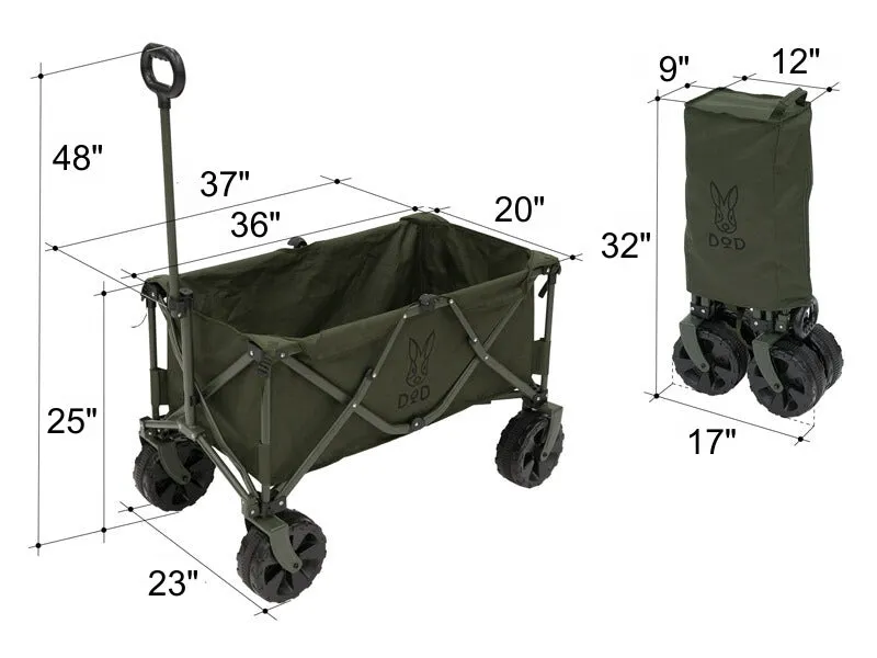 Uma Fat Tire Folding Wagon