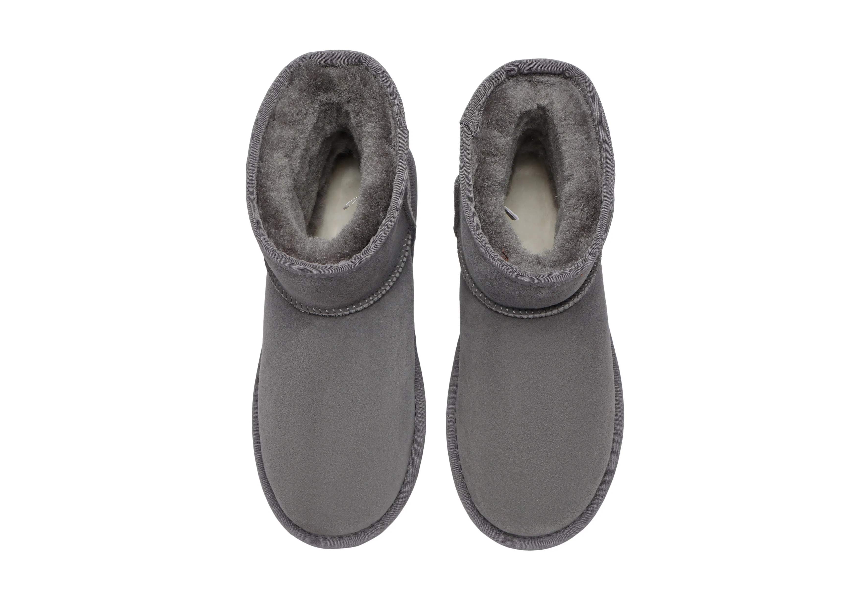 Unisex Double-Face Sheepskin Wool Mini Classic Boots