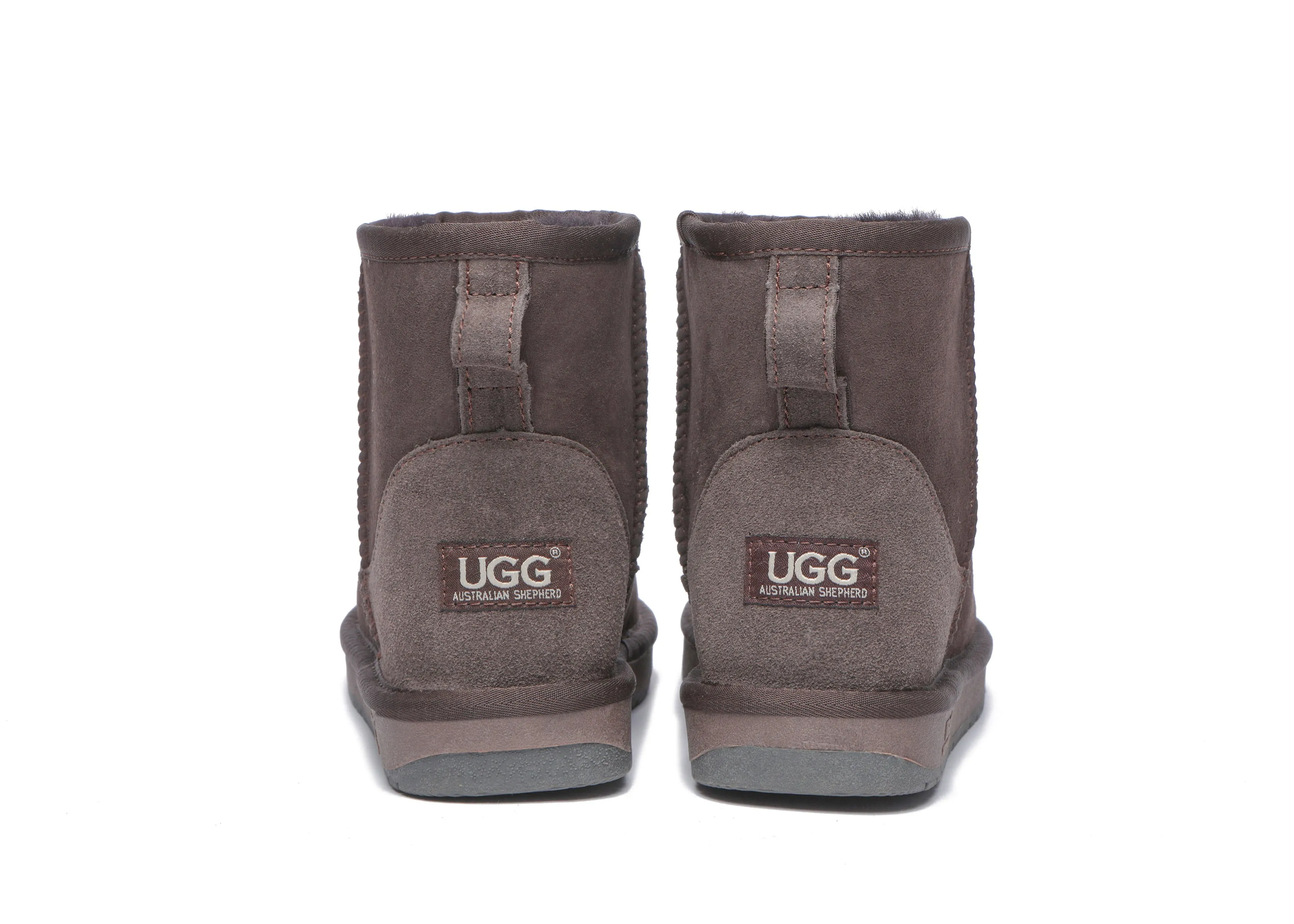 Unisex Double-Face Sheepskin Wool Mini Classic Boots