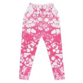 Women's Slim fit Joggers-Blessed Pink