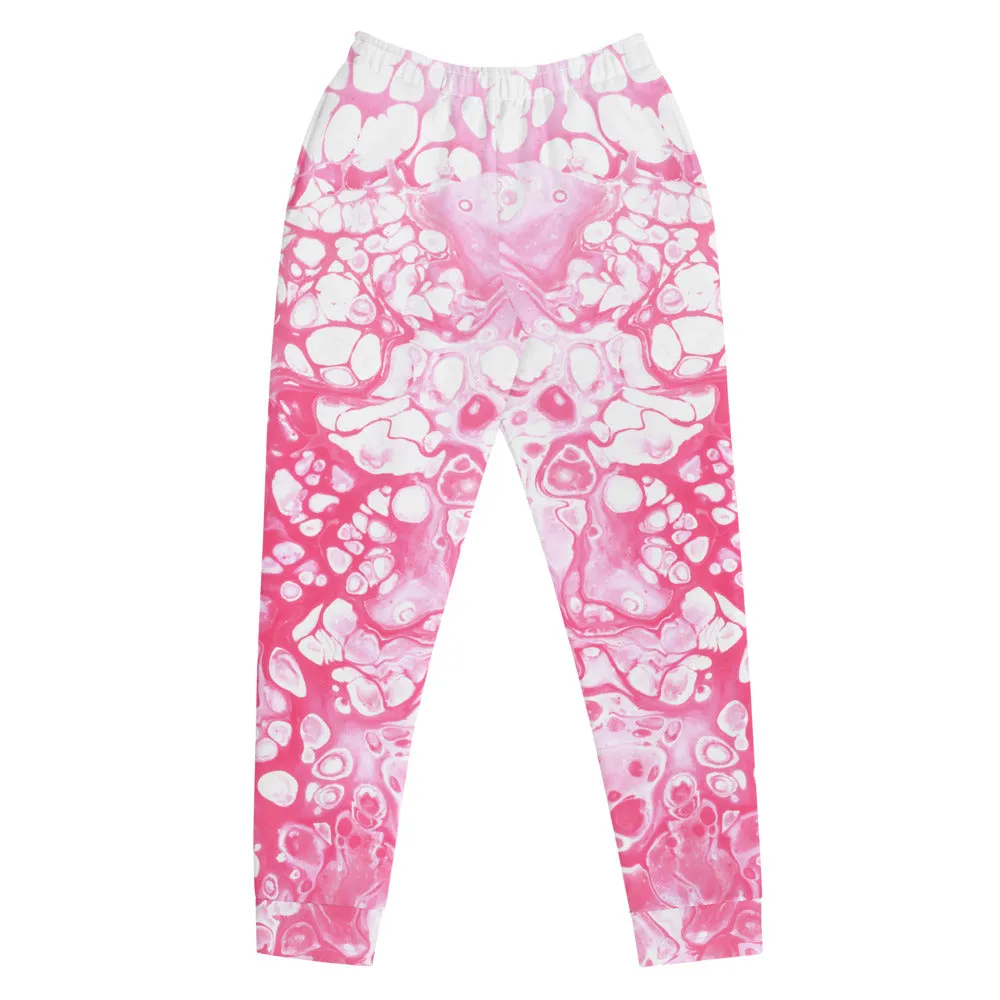 Women's Slim fit Joggers-Blessed Pink