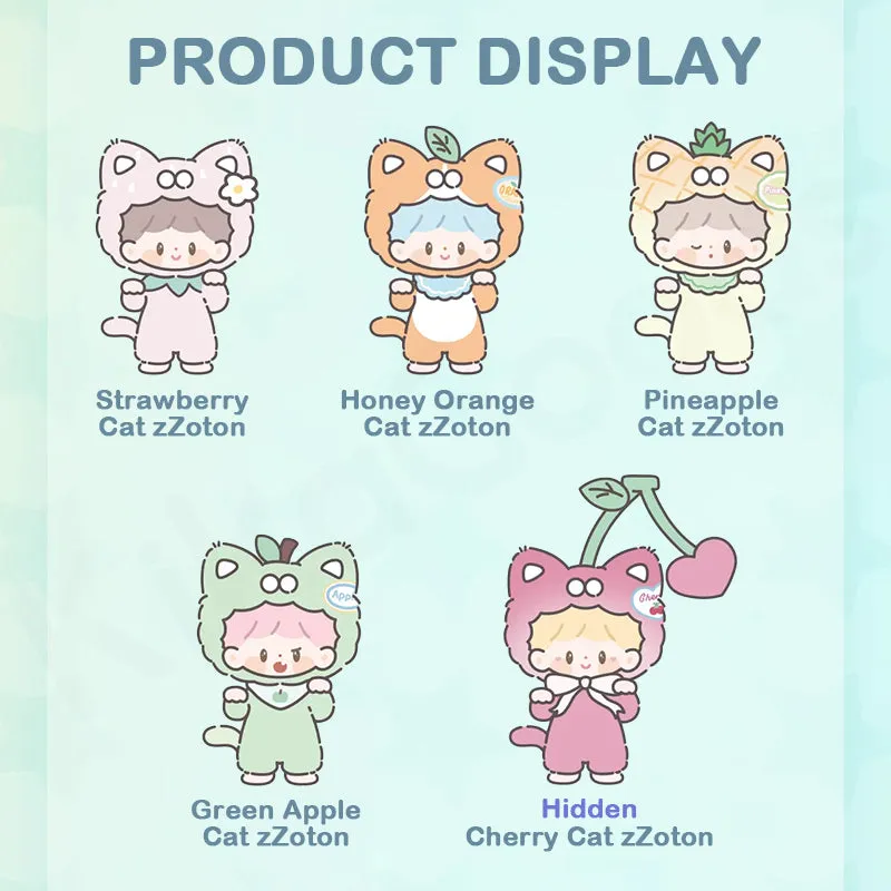 Zzoton Fruit Party Series Plush Blind Box【Shipped in Oct./Nov. 2024】